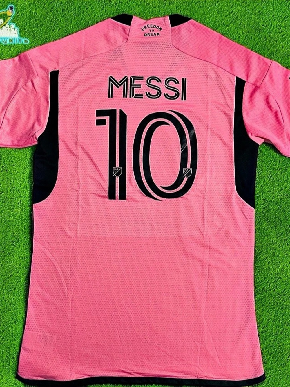adidas Inter Miami CF 2024 Home Messi Jersey Pink & Black Medium